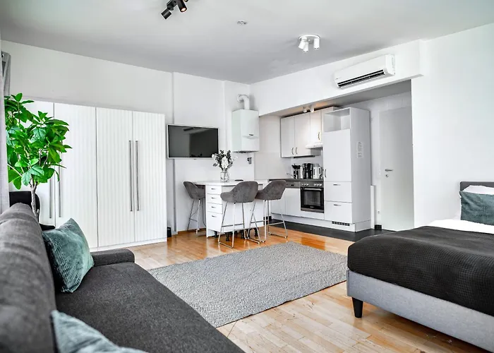 Panorama Rooftop Terrace I 3 Min To Mariahilferstrasse דירה *